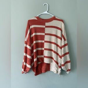 Burn Boot Camp Striped Sweatshirt